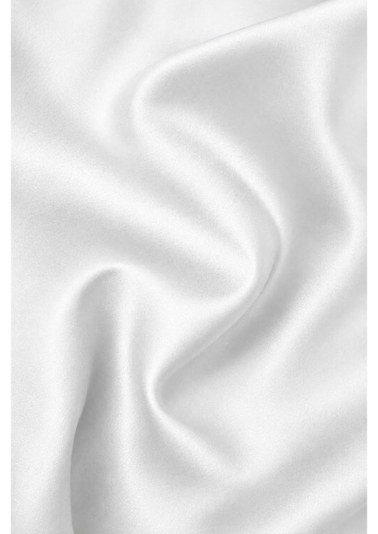 Premium Formal Shirt for Men | 100% Cotton Satin Full Sleeve Shirt | Luxury Office Wear | Party Wear Shirt |-White