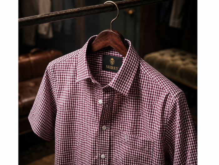Men's Premium Oxford Check Shirt | Full Sleeve Smart Casual Shirt-Light Green