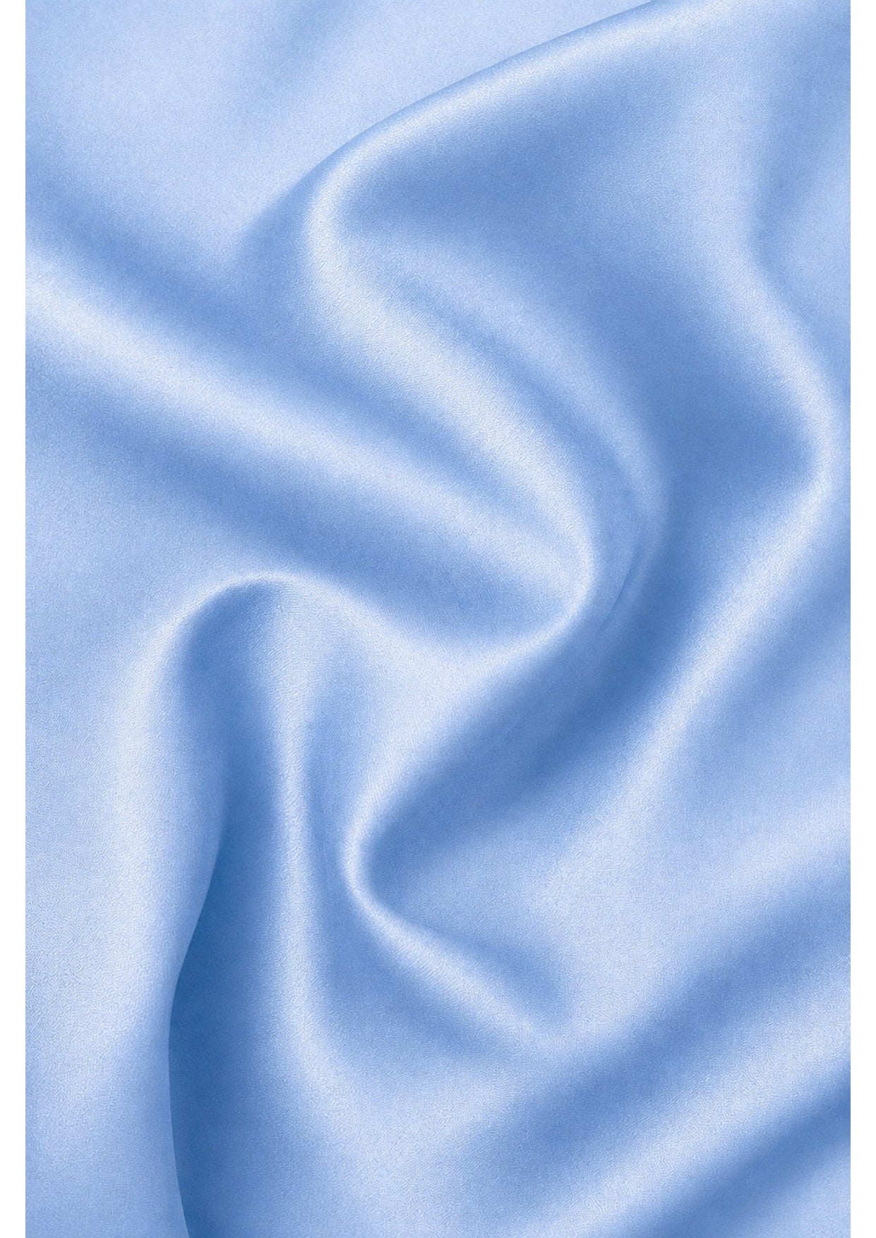 Premium Formal Shirt for Men | 100% Cotton Satin Full Sleeve Shirt | Luxury Office Wear | Party Wear Shirt |-Sky Blue
