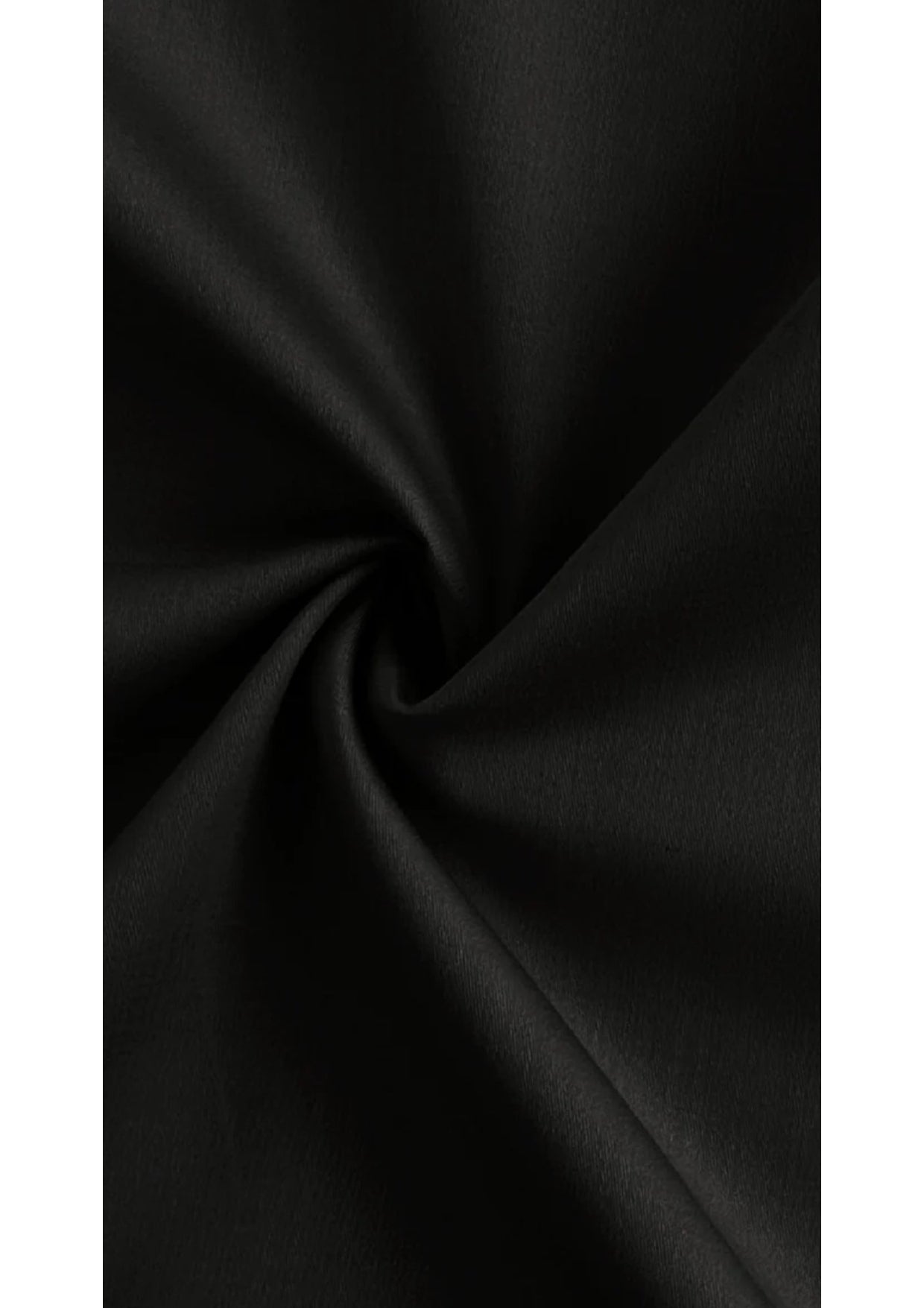 PREMIUM COTTON SATIN FORMAL SHIRT FOR MEN (Single Pocket)-BLACK