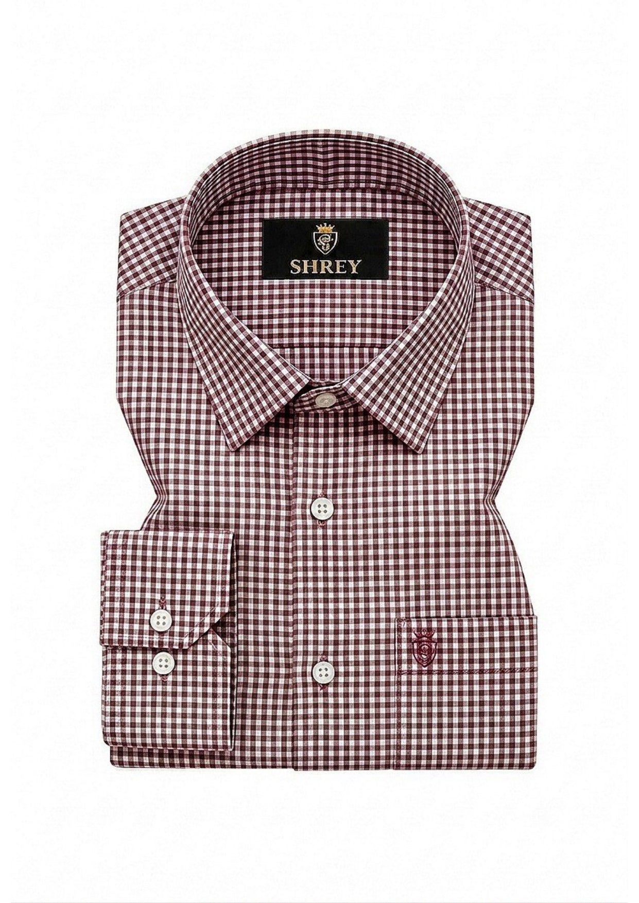 Men's Premium Oxford Check Shirt | Full Sleeve Smart Casual Shirt