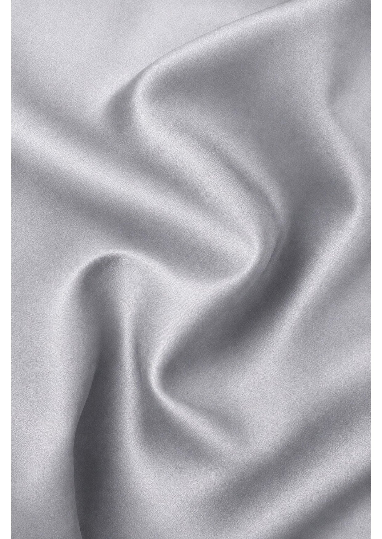 Premium Formal Shirt for Men | 100% Cotton Satin Full Sleeve Shirt | Luxury Office Wear | Party Wear Shirt |-Light Grey