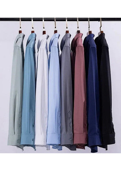 Men's Formal Regular Fit Cotton Full Sleeve Shirt- PISTA GREEN