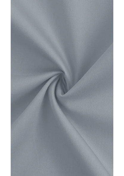 PREMIUM COTTON SATIN FORMAL SHIRT FOR MEN (Single Pocket)- LIGHT GREY