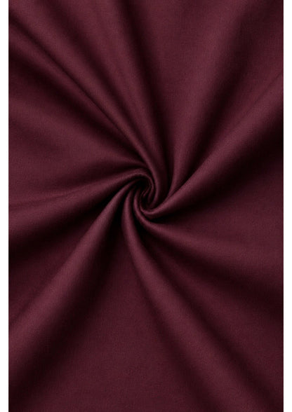 PREMIUM COTTON FORMAL SHIRT FOR MEN (SINGLE POCKET) - WINE