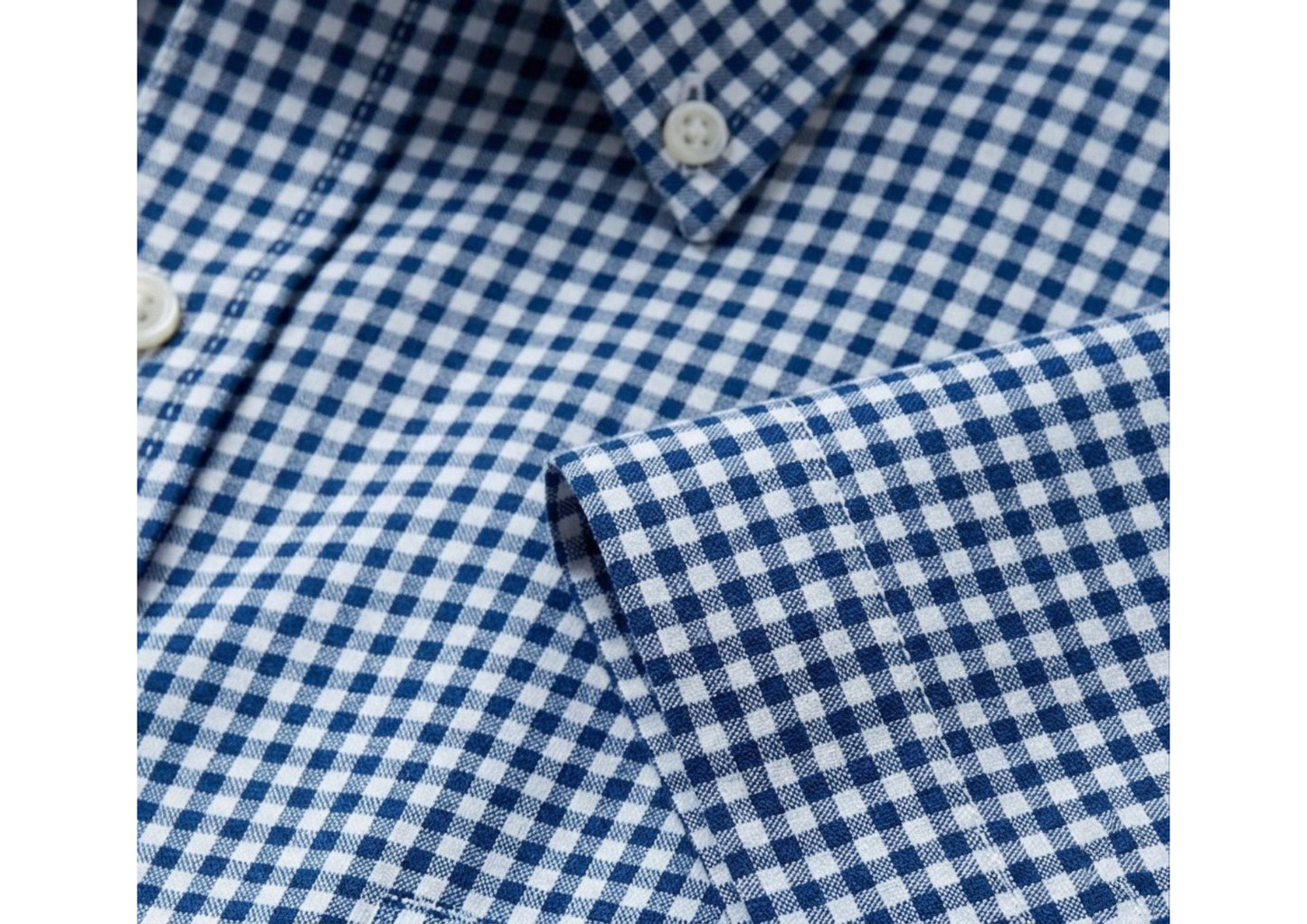 Men's Premium Cotton Mini Check Half Sleeve Formal & Casual Wear Shirt – Regular Fit | Pocket Style | Soft & Breathable Fabric