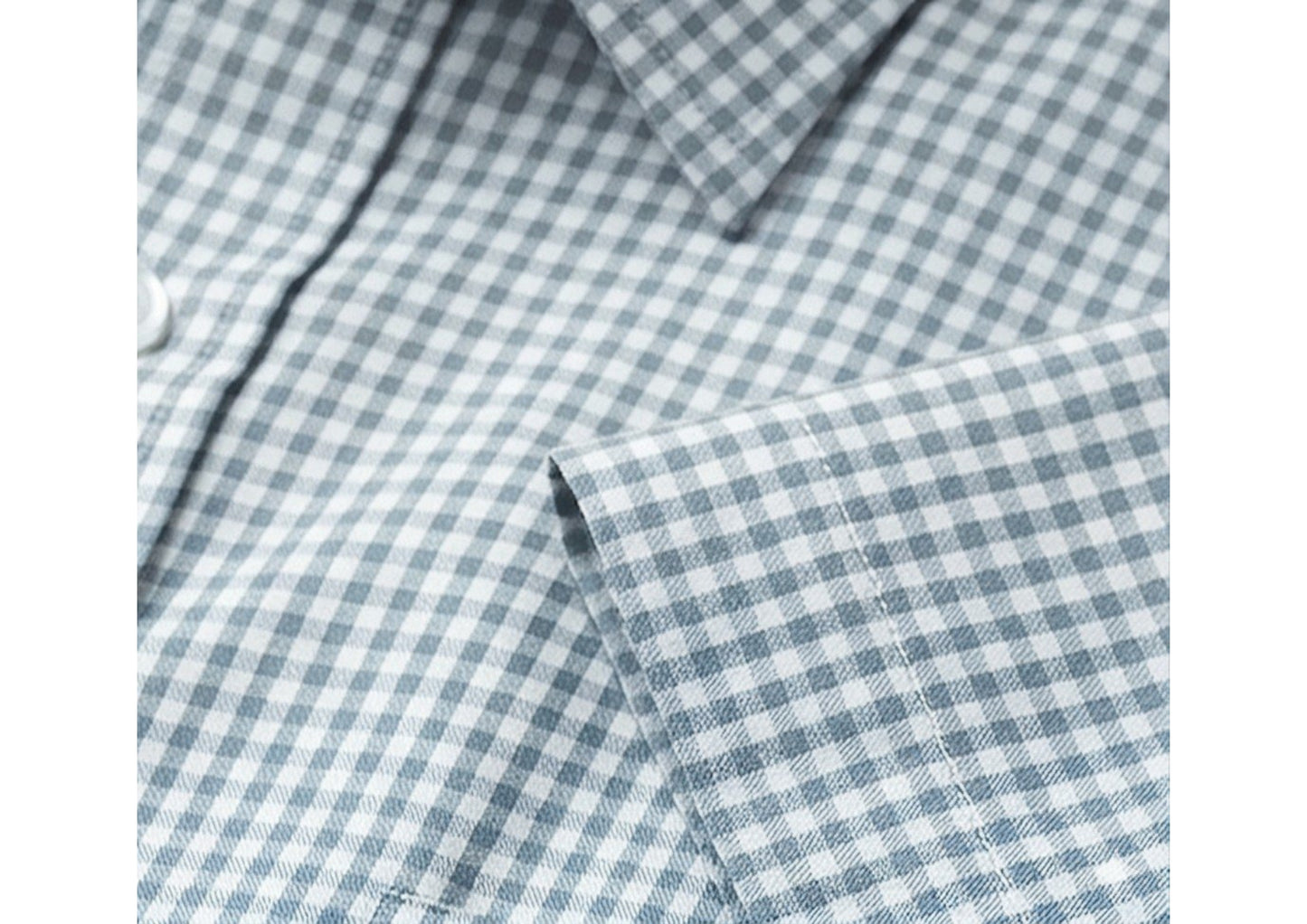 Men's Premium Cotton Mini Check Half Sleeve Formal & Casual Wear Shirt – Regular Fit | Pocket Style | Soft & Breathable Fabric