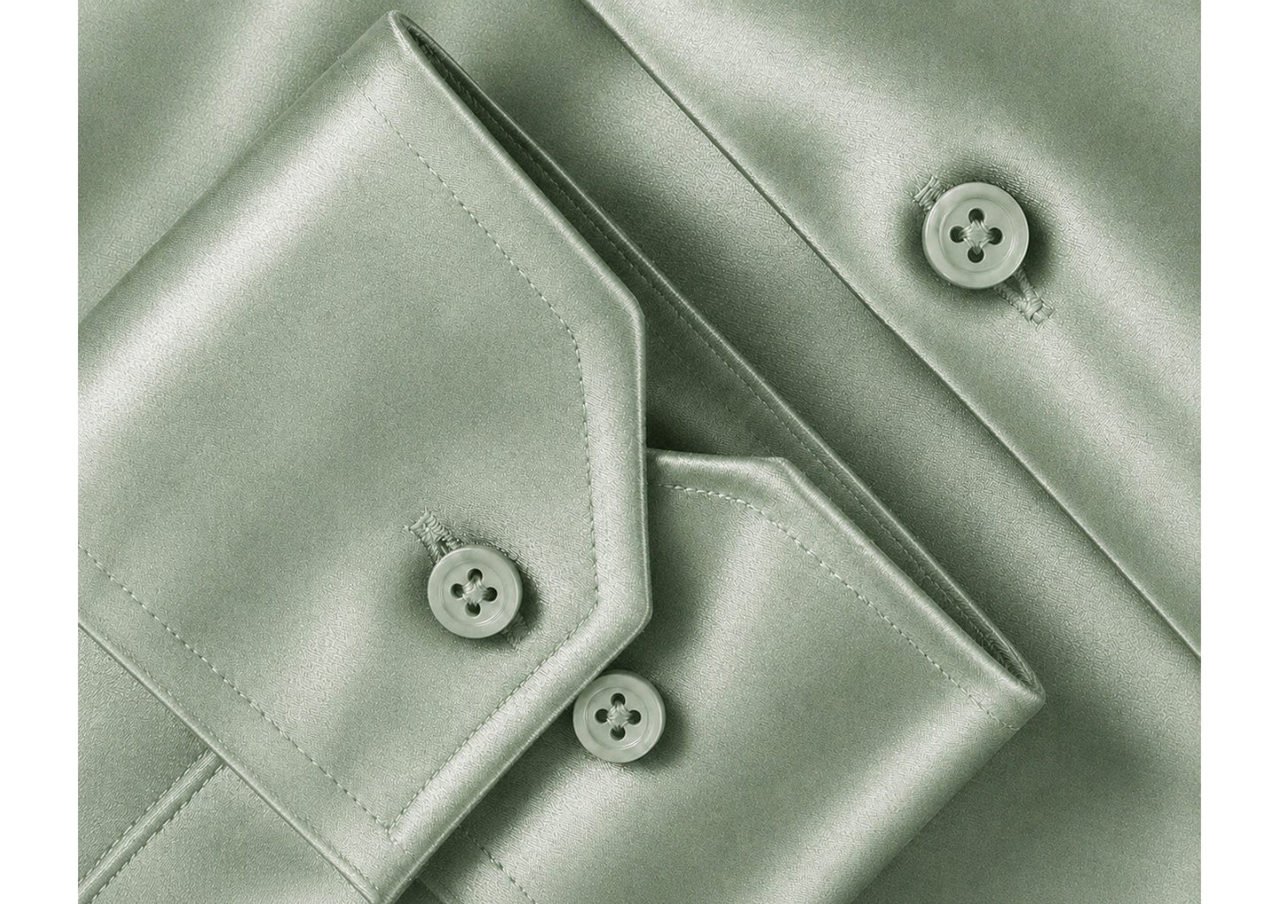 Premium Formal Shirt for Men | 100% Cotton Satin Full Sleeve Shirt | Luxury Office Wear | Party Wear Shirt |-Pista Green