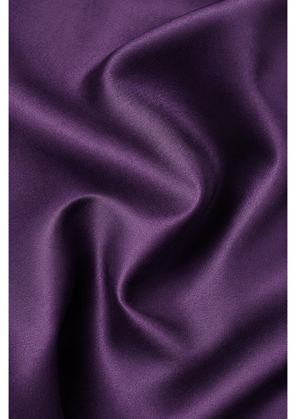Premium Formal Shirt for Men | 100% Cotton Satin Full Sleeve Shirt | Luxury Office Wear | Party Wear Shirt |-Wine