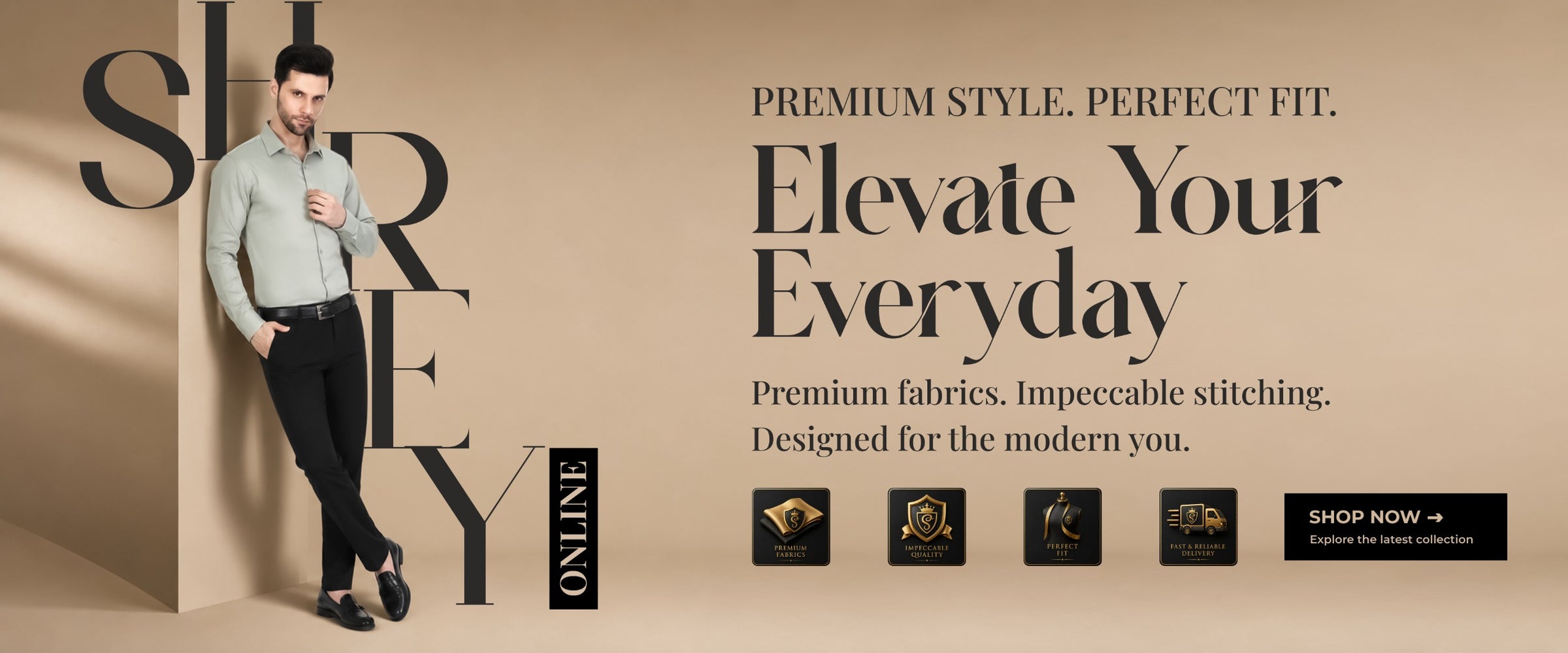 Shrey Formal mens collection