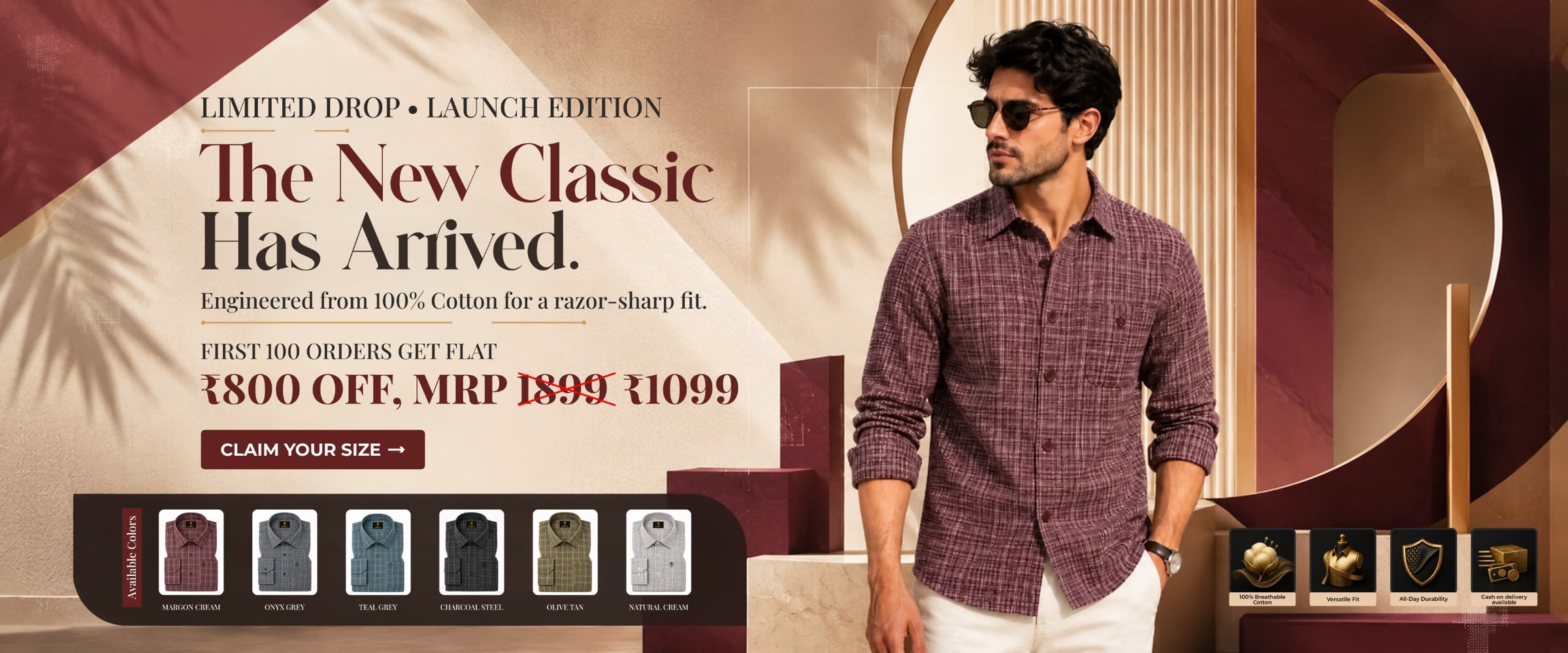 Shrey premium Casual and formal shirt